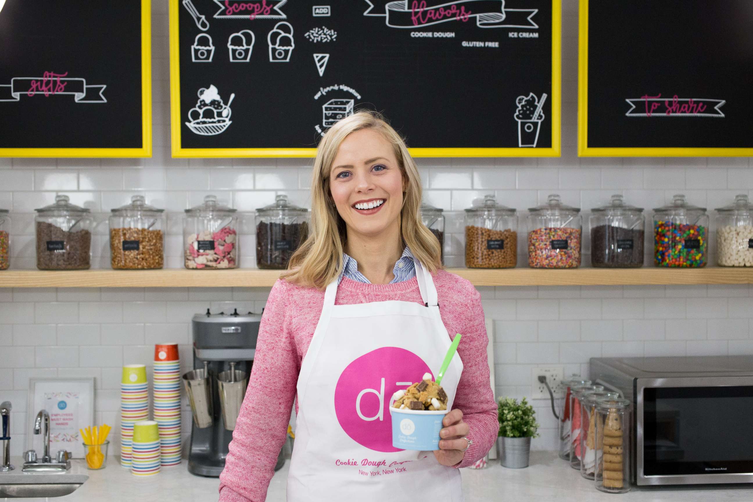 PHOTO: Kristen Tomlan is the founder of DO, a NYC bakery specializing in Instagram-worthy cookie dough treats.