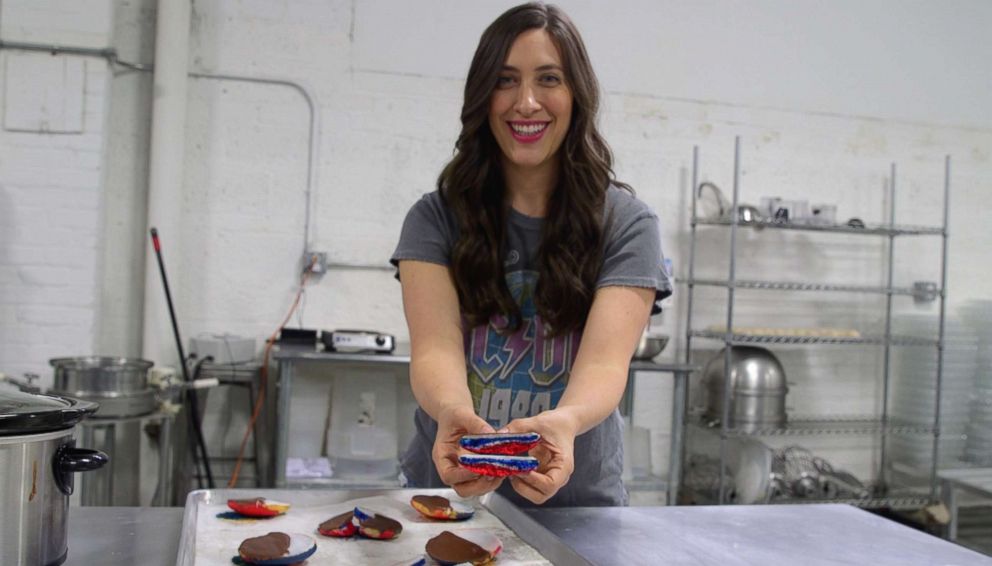 PHOTO: Dana continues to come up with fun ways to spice up regular black and white cookies.