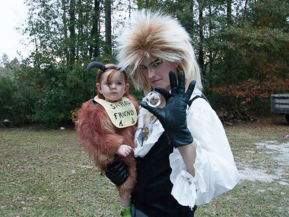 PHOTO: Tim Burket and his daughter, Amelia Grace, dressed as Labyrinth characters.