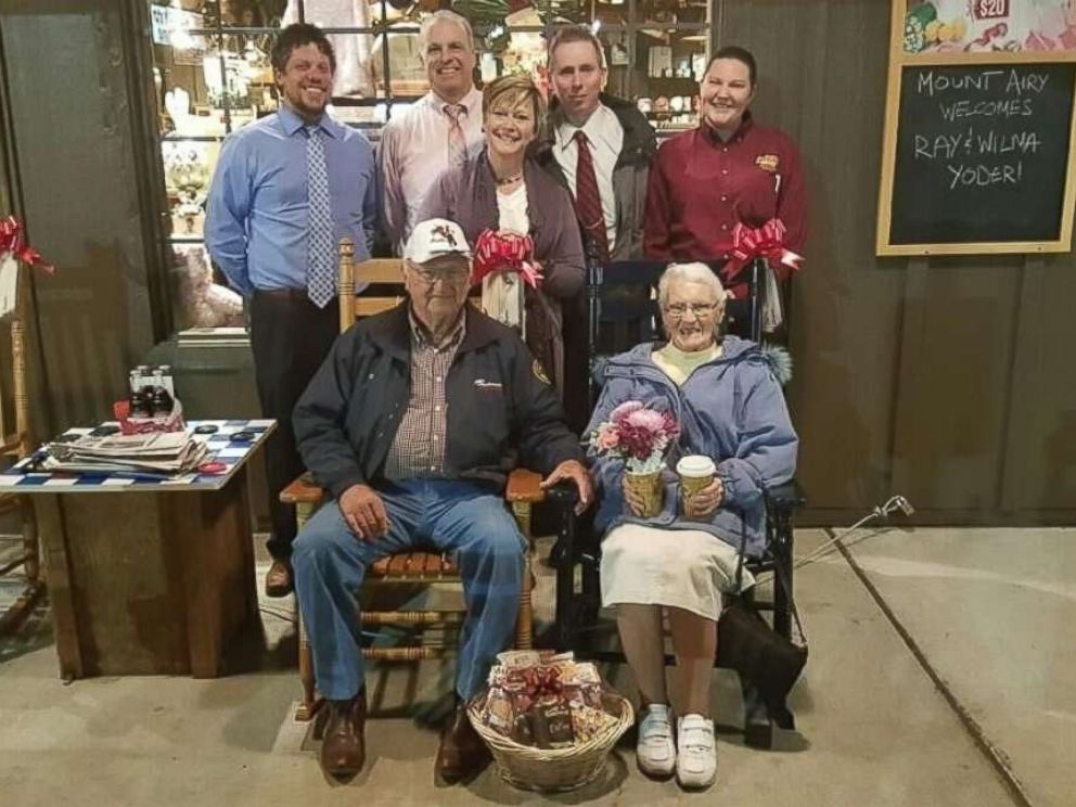 PHOTO: Ray and Wilma Yoder, of Goshen, Indiana, have visited nearly every Cracker Barrel Old Country Store location across the U.S.