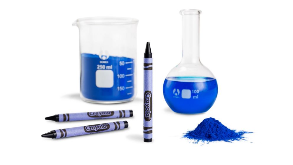 PHOTO: Crayola announced the name of its newest blue crayon selected by Crayola fans.