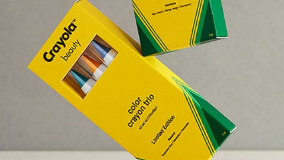 PHOTO: Crayola has released a makeup line in partnership with ASOS.