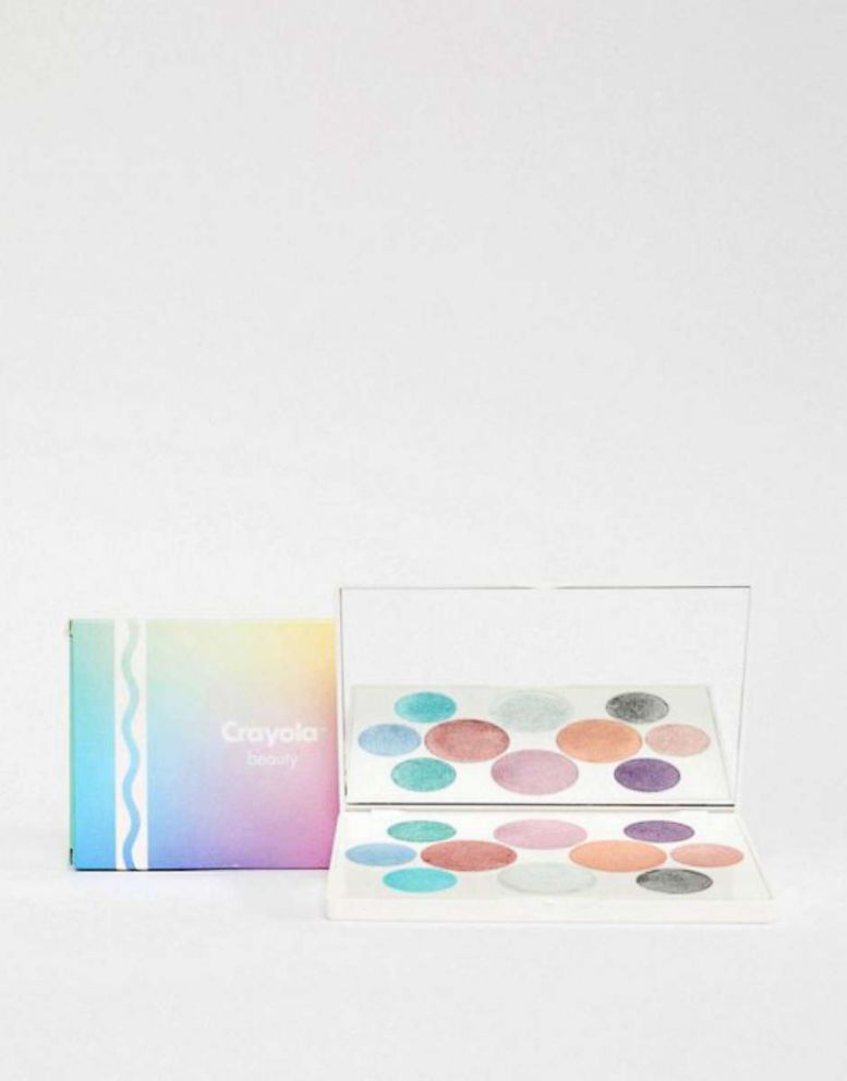 PHOTO: This Crayola Eyeshadow Palette in Mermaid tones retails for $29.00.