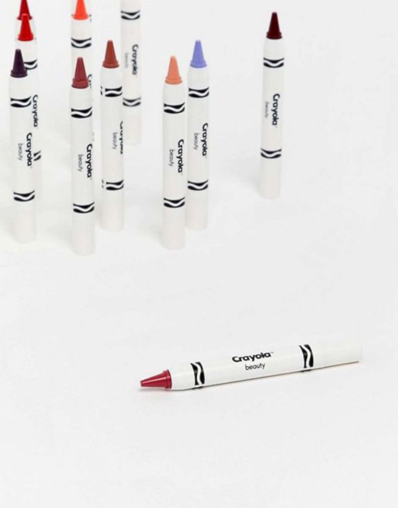 PHOTO: This Crayola Lip & Cheek Crayon in a rose color retails for $14.50 at ASOS.