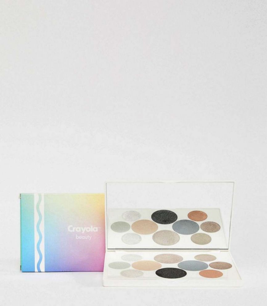 PHOTO: This Crayola Eyeshadow Palette is perfect for a smokey eye look and retails for $29.00.