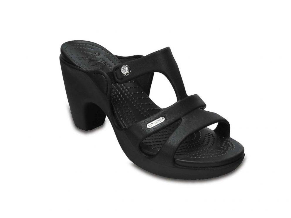 crocs high heel sandals