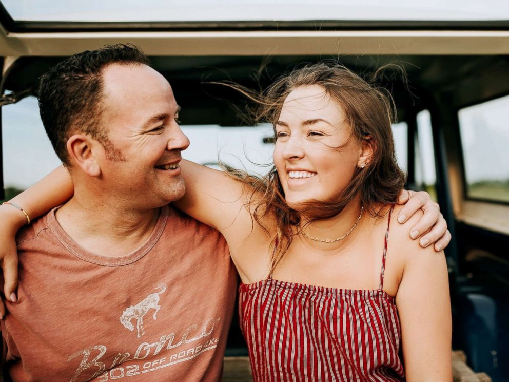 PHOTO: William Rademacher and Shelby Rademacher, 16, pose together in a heartfelt photo session just in time for Fathers Day.