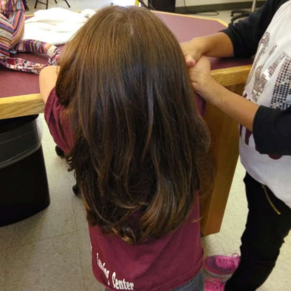 6-year-old boy grows out his hair for 2 years, donates 14 inches to kids in  need - Good Morning America