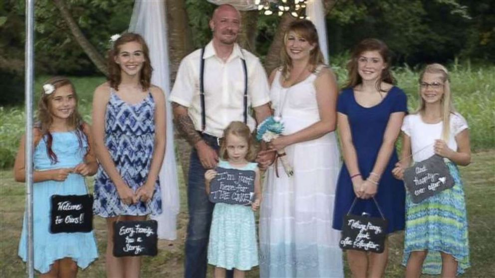 J. Warren Welch with his wife, Natasha, and their five daughters, (from left to right) Carmen, Ashton, Laney, Jade and Darcy.