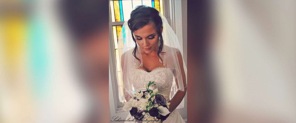 PHOTO: Dawnetta Heinz, 22, of Omaha, Neb., is photographed on her July 2016 wedding day.