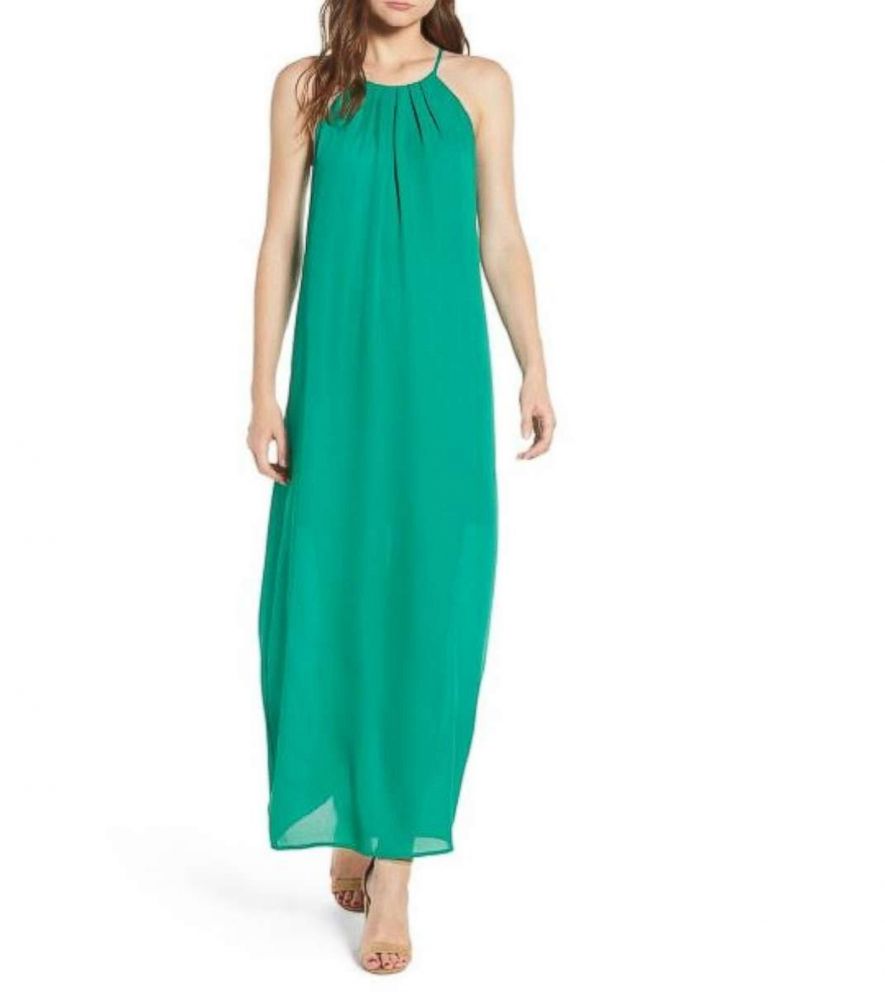 PHOTO: Everly, High Neck Maxi Dress