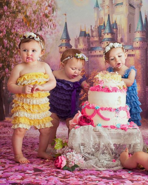 Baby Disney Princesses Reunite For Seriously Epic Cake Smash Gma