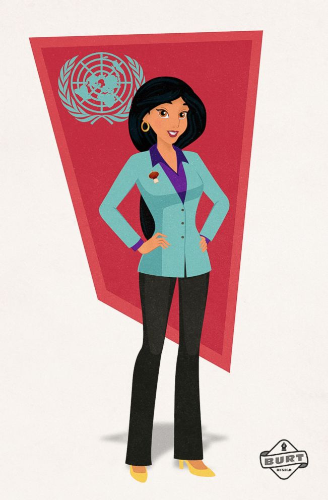 PHOTO: Jasmine is re-imagined as a U.N. Ambassador.