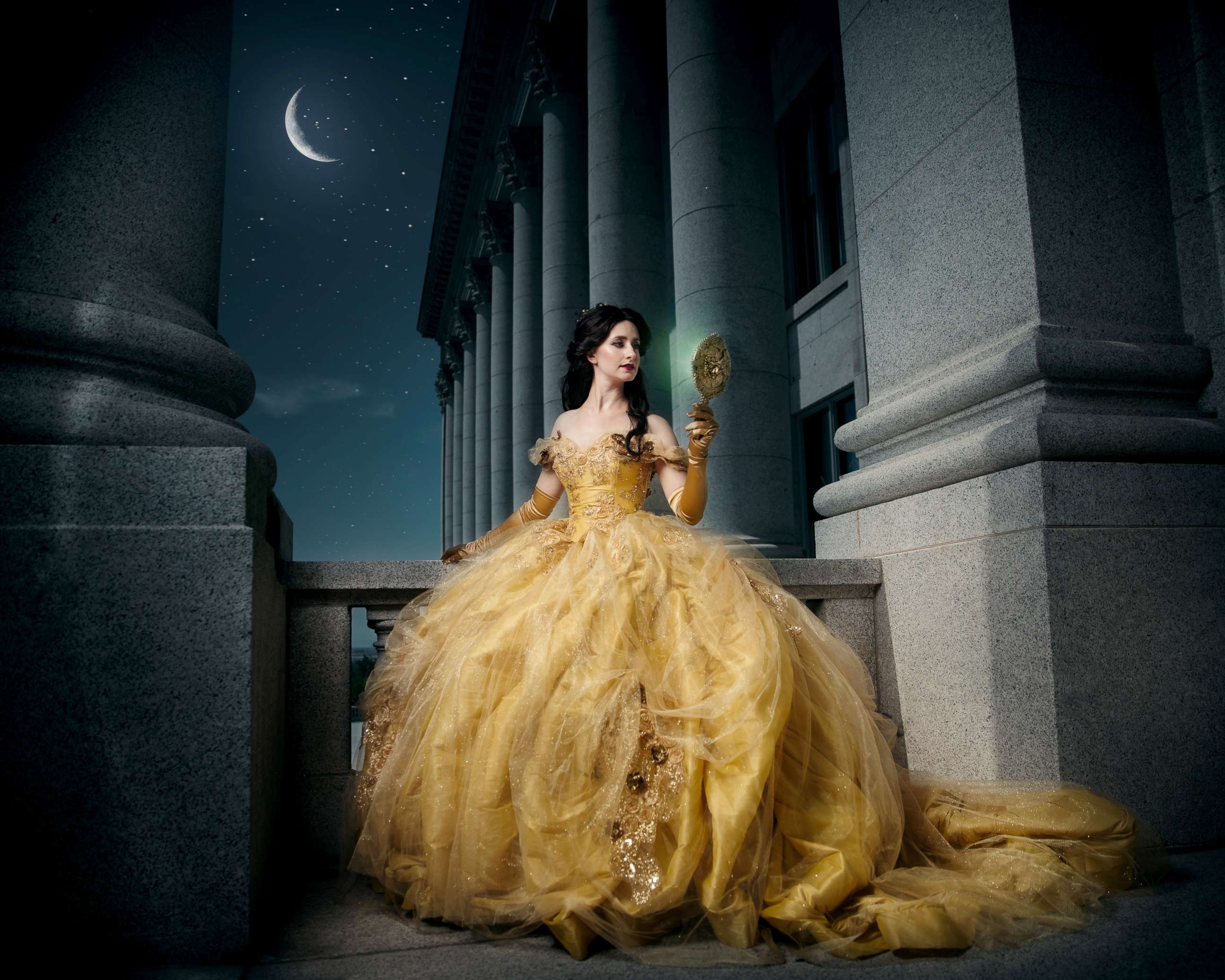 PHOTO: Bethanie Garcia poses as Belle from Disney's "Beauty and the Beast" in a photo shoot conceptualized by designer Nephi Garcia and photographer Tony Ross.