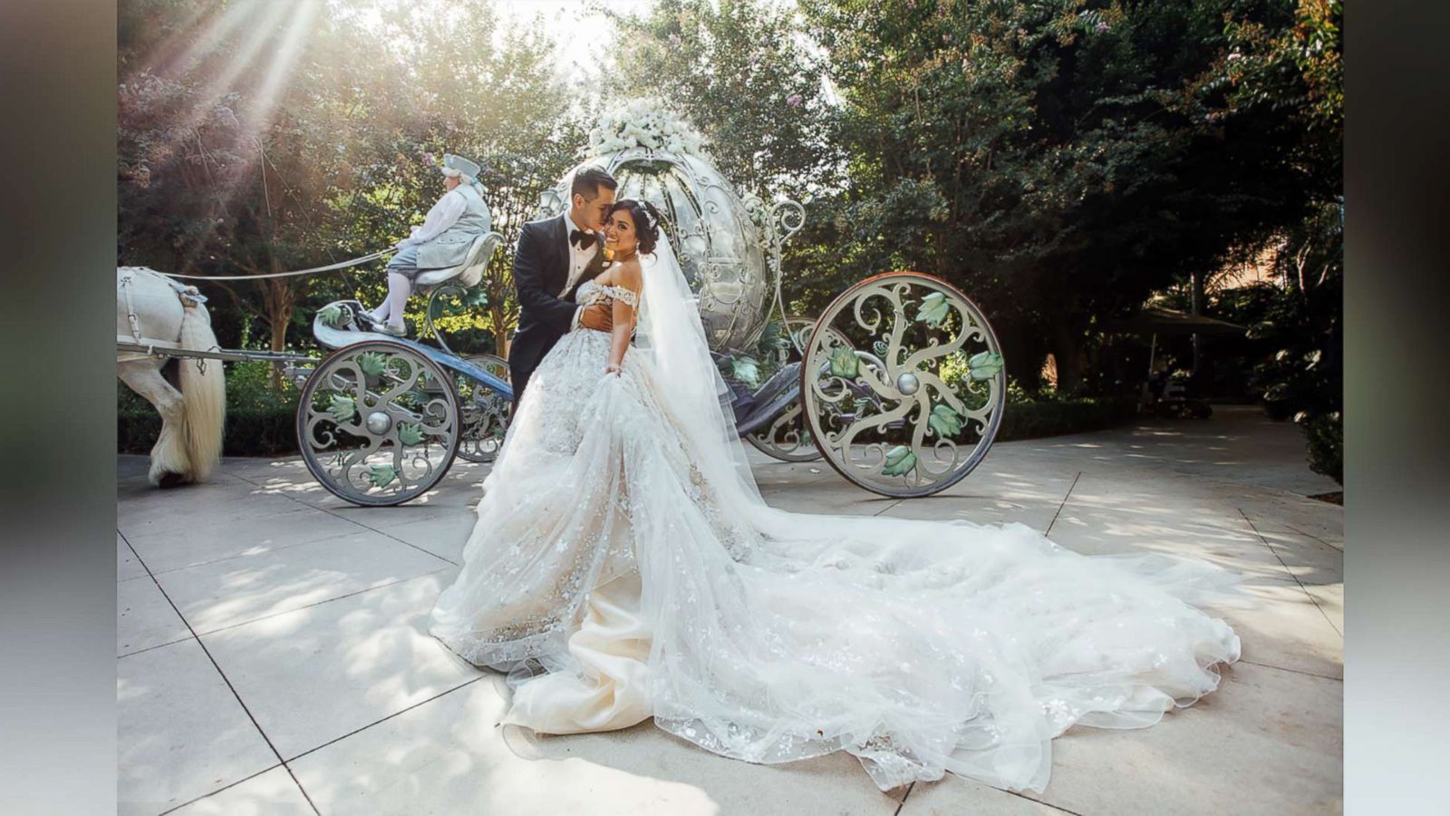 This couple's enchanting Fairy Tale wedding at Disneyland will