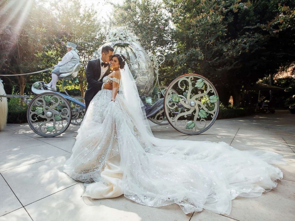 This couple s enchanting Fairy Tale wedding at Disneyland 