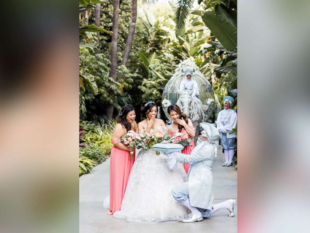PHOTO: Sarah Kabiling and Gilbert Hernandez tied the knot on Sept. 8, 2017, with a lavish Fairytale Wedding at Disneyland.