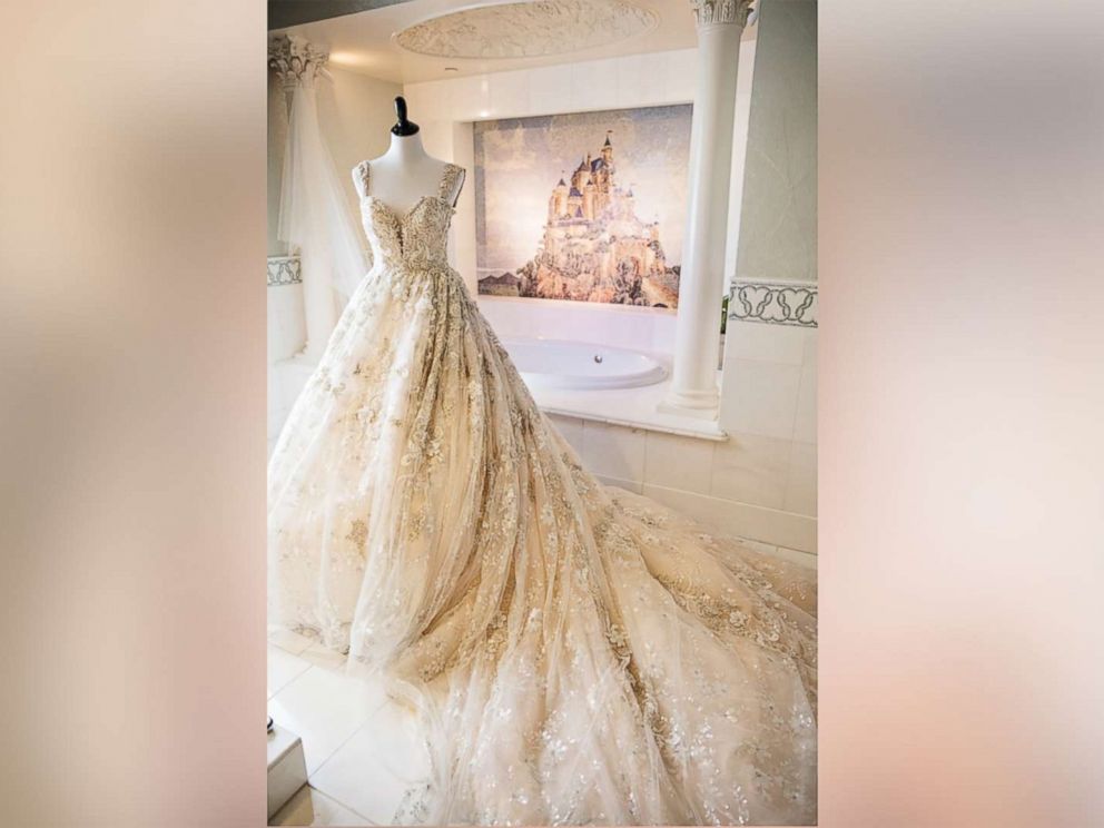 PHOTO: Sarah Kabiling and Gilbert Hernandez tied the knot on Sept. 8, 2017, with a lavish Fairytale Wedding at Disneyland.