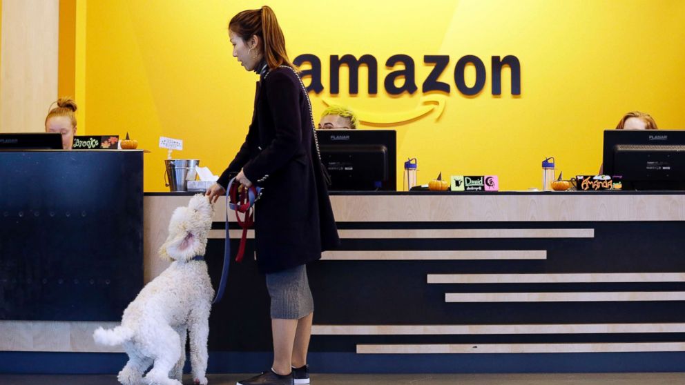 Dogs live large at Amazon s Seattle headquarters ABC News