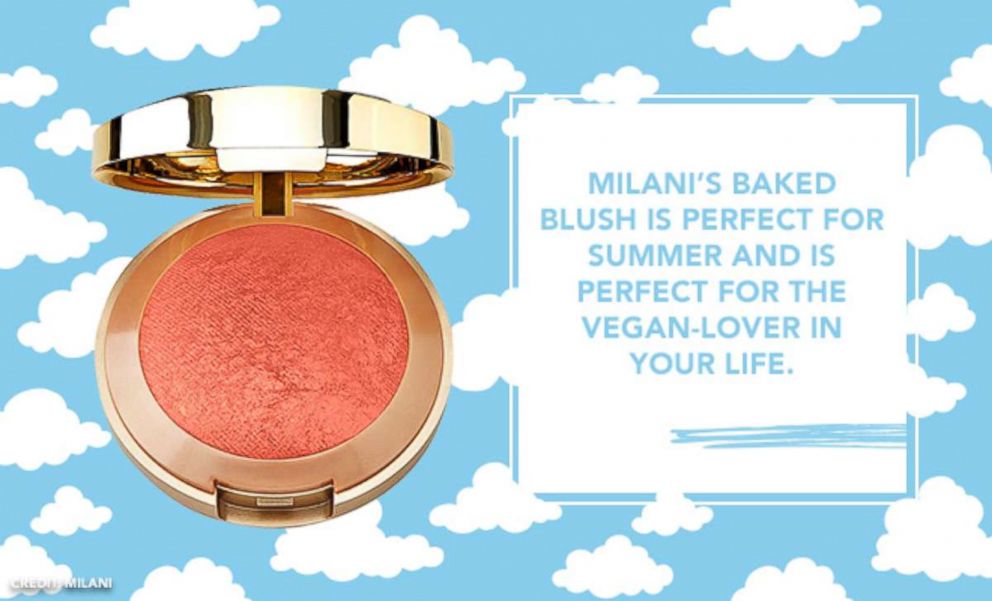 PHOTO: Milani's baked blush is perfect for summer and is perfect for the vegan-lover in your life.