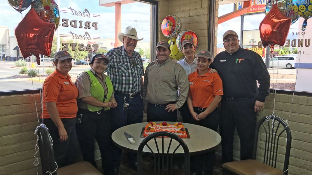 Whataburger - Whataburger® employees dressed in the latest '70s