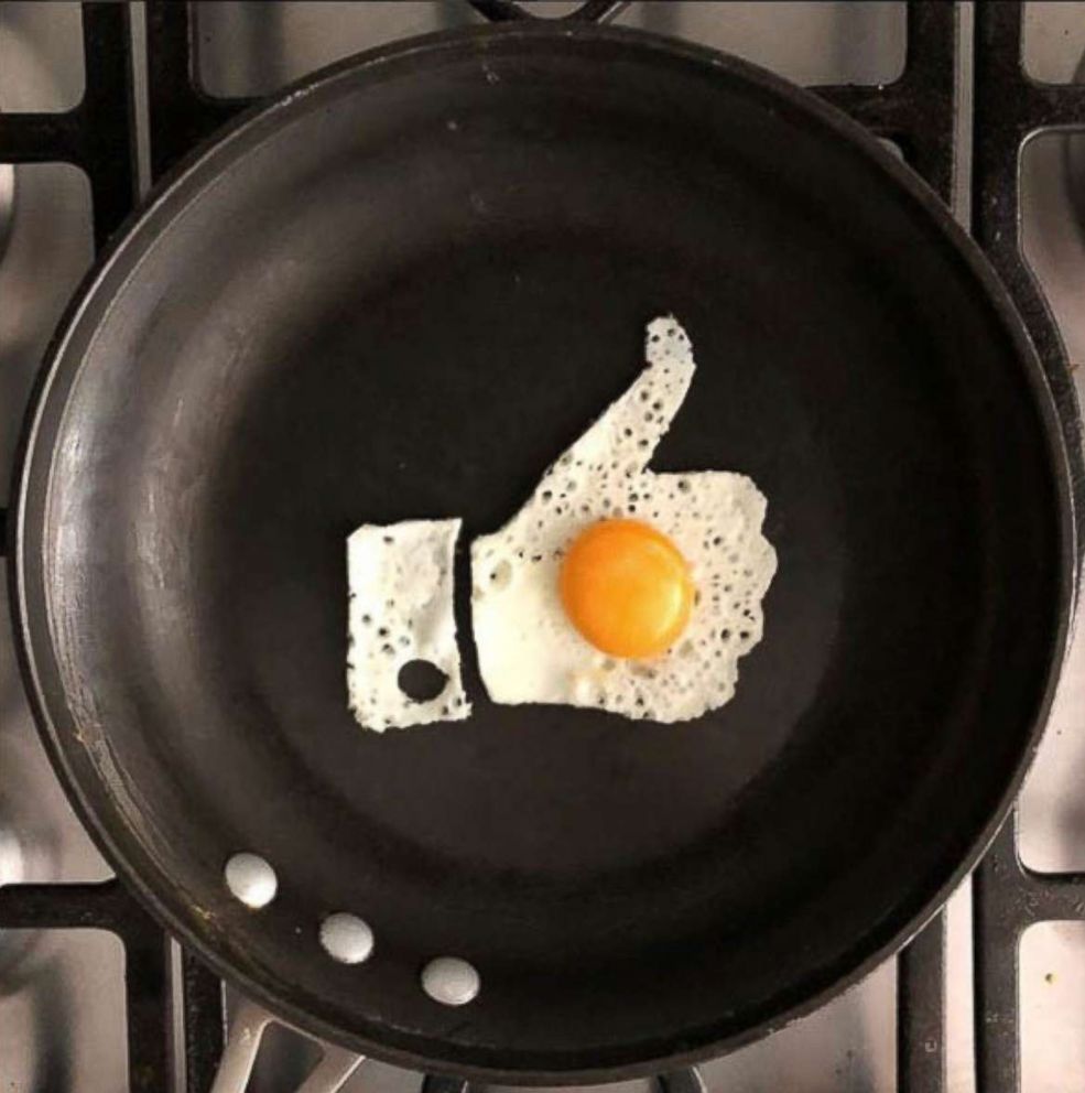 PHOTO: This Instagrammer creates beautiful works of art using one simple ingredient, eggs.