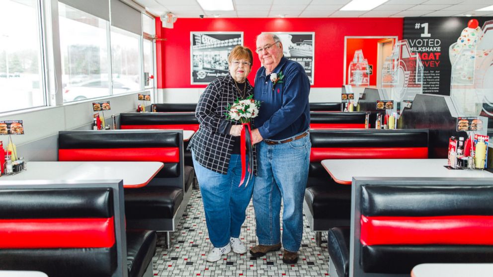 VIDEO: Couple celebrates 55 years of marriage by recreating their first date