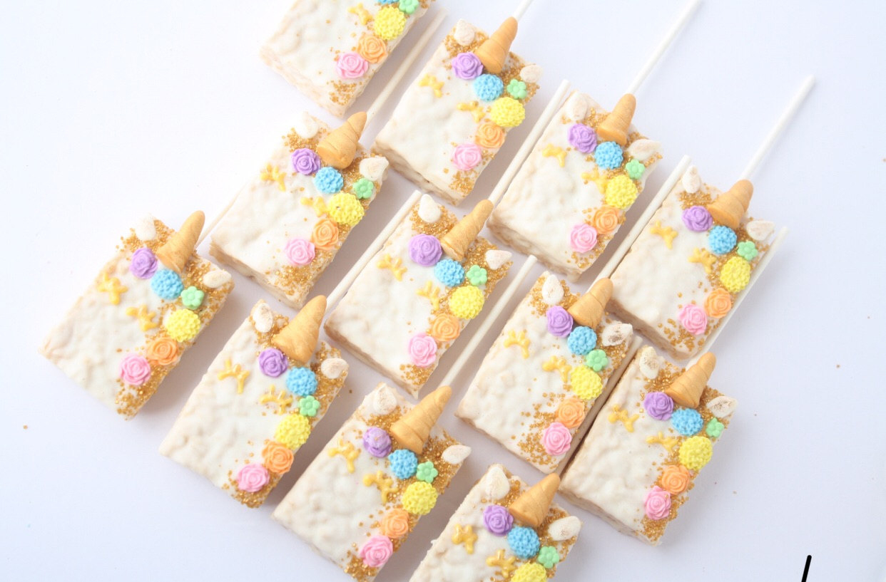 PHOTO: These unicorn rice cakes are listed on Etsy.com.