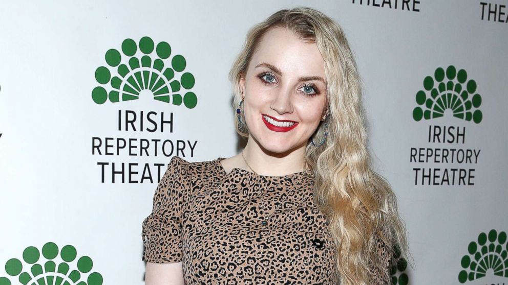 Evanna Lynch attends "Disco Pigs" opening night at Jake's Saloon, Jan. 9, 2018, in New York City.