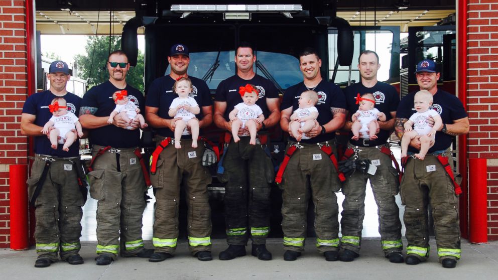 VIDEO:  Photographs capture baby boom at fire department