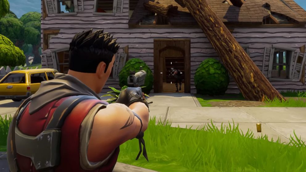 PHOTO: An image made from promotional video shows the video game "Fortnite" by Epic Games.