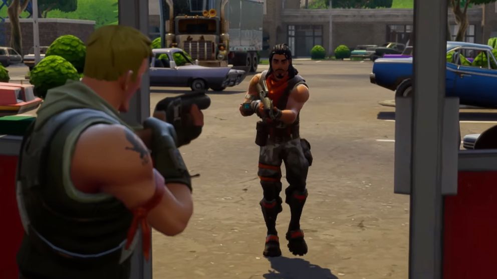 PHOTO: An image made from promotional video shows the video game "Fortnite" by Epic Games.