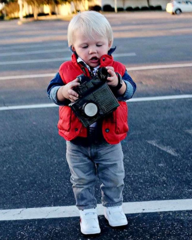 PHOTO: Fox Mancke, now 3, as a "Back to the Future" character for Halloween in 2015.