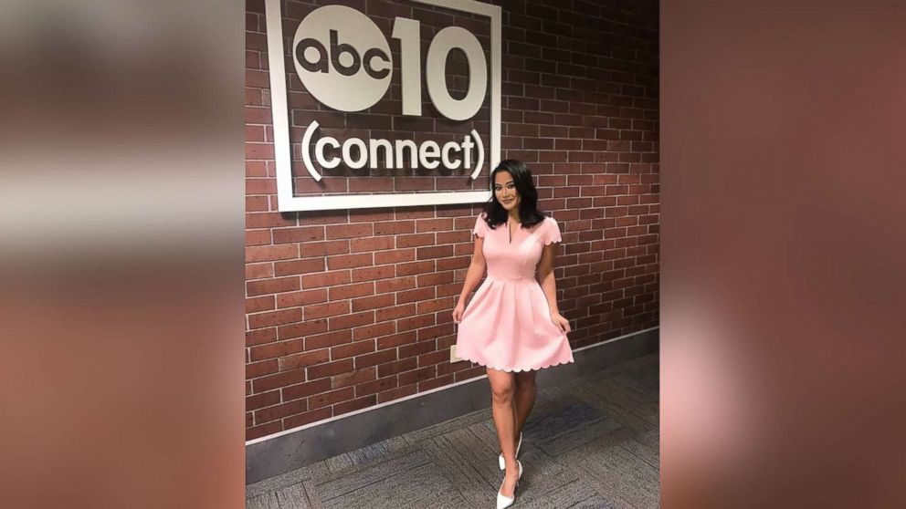 Frances Wang, a news anchor from Sacramento, found at least 40 TV news women wearing versions of the $20 dress from Amazon.