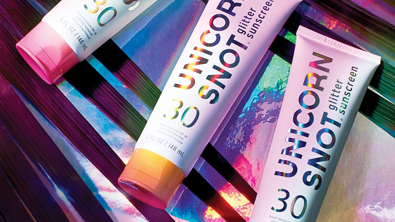 PHOTO: Unicorn Snot released a glitter sunscreen just in time for summer.