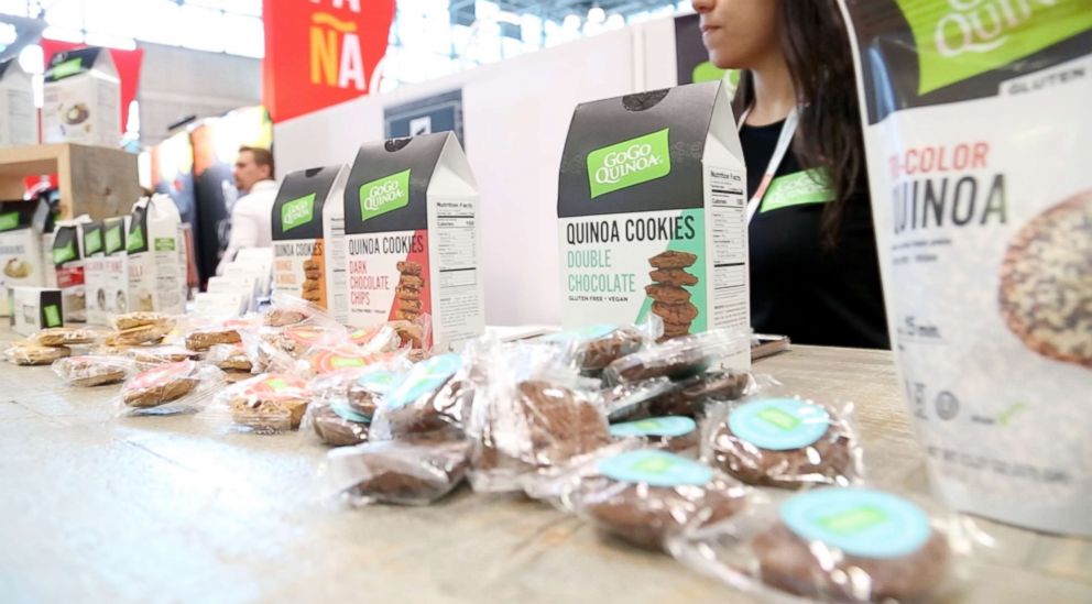PHOTO: GoGo Quinoa creates fun products using organic royal quinoa flour.