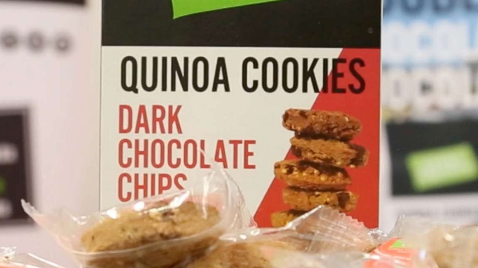 PHOTO: These Quinoa cookies are gluten free and vegan.