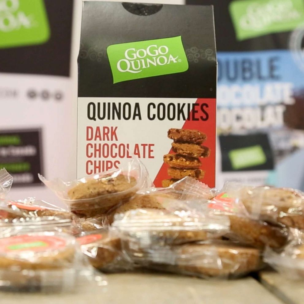 VIDEO:  These gluten-free cookies are made from quinoa