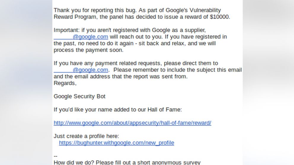 PHOTO: Ezequiel Pereira, 17, of Montevideo, Uruguay., has been awarded $10,000 from Google for discovering a security bug.
