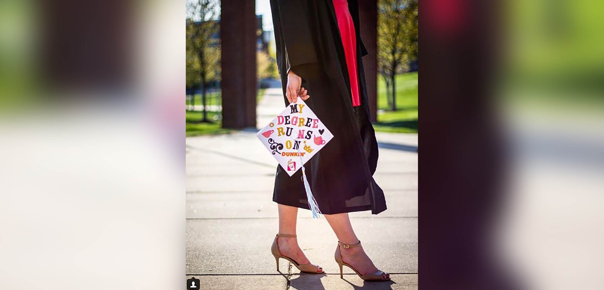PHOTO: Decorating your graduation cap has become a big tradition at many universities.