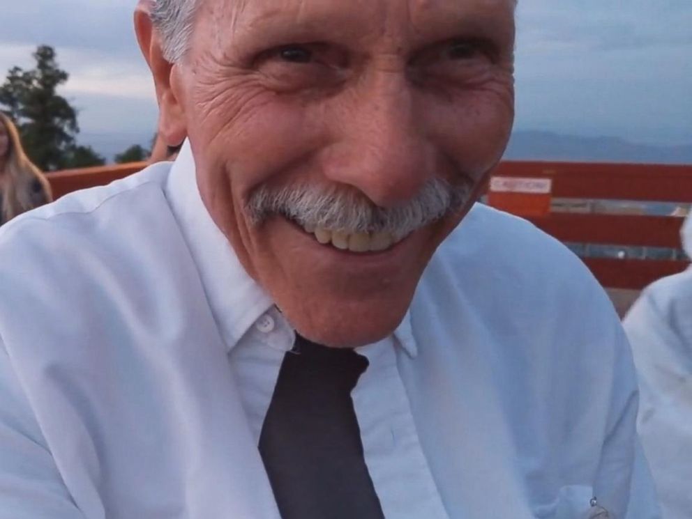 PHOTO: John Hart, 71, of California, was asked to film an engagement but didnt realize the cell phone was in selfie mode.