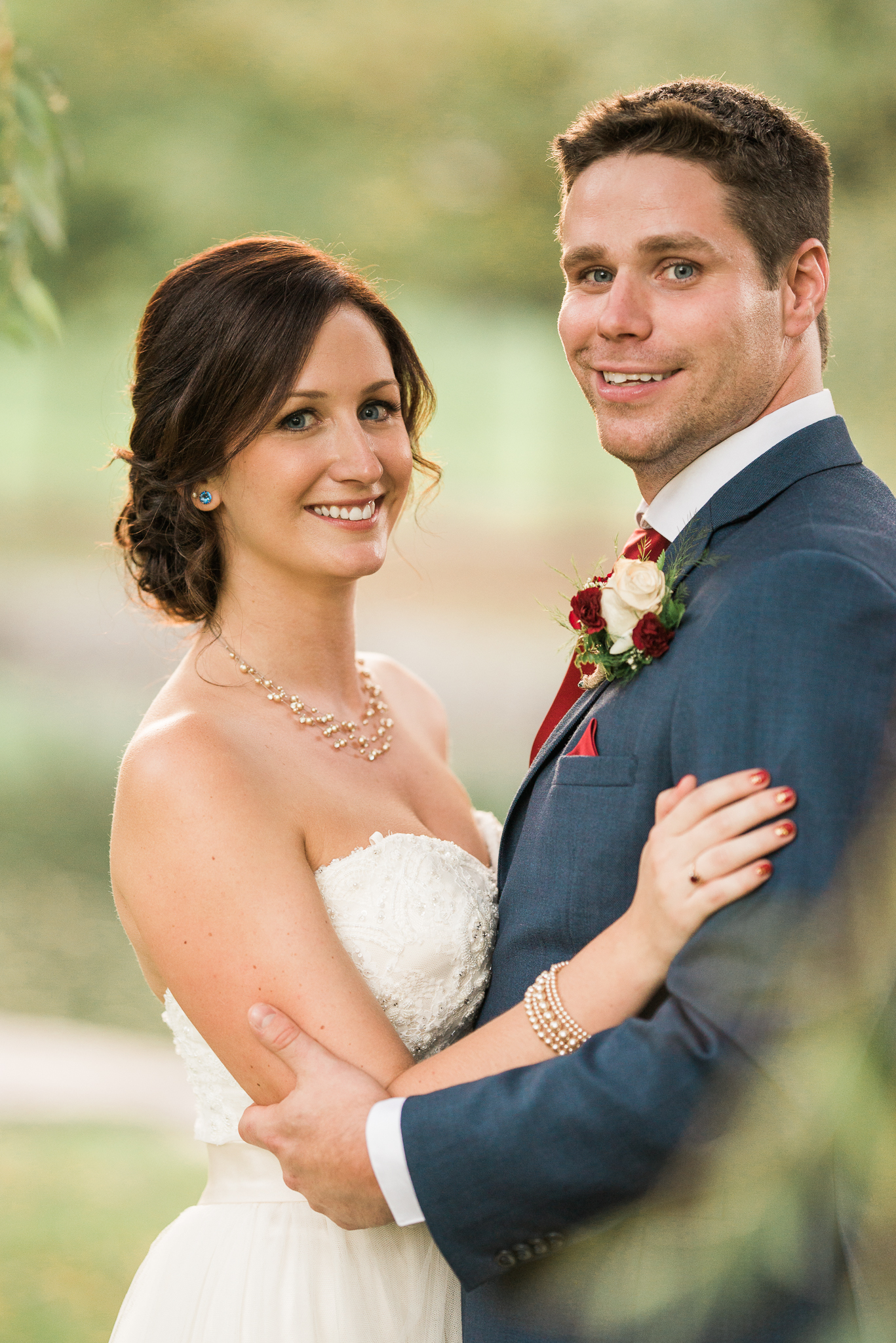 PHOTO: Clay and Brittany Cook never expected to become rescuers on their wedding day, Sept. 22, in Kitchener, Canada.