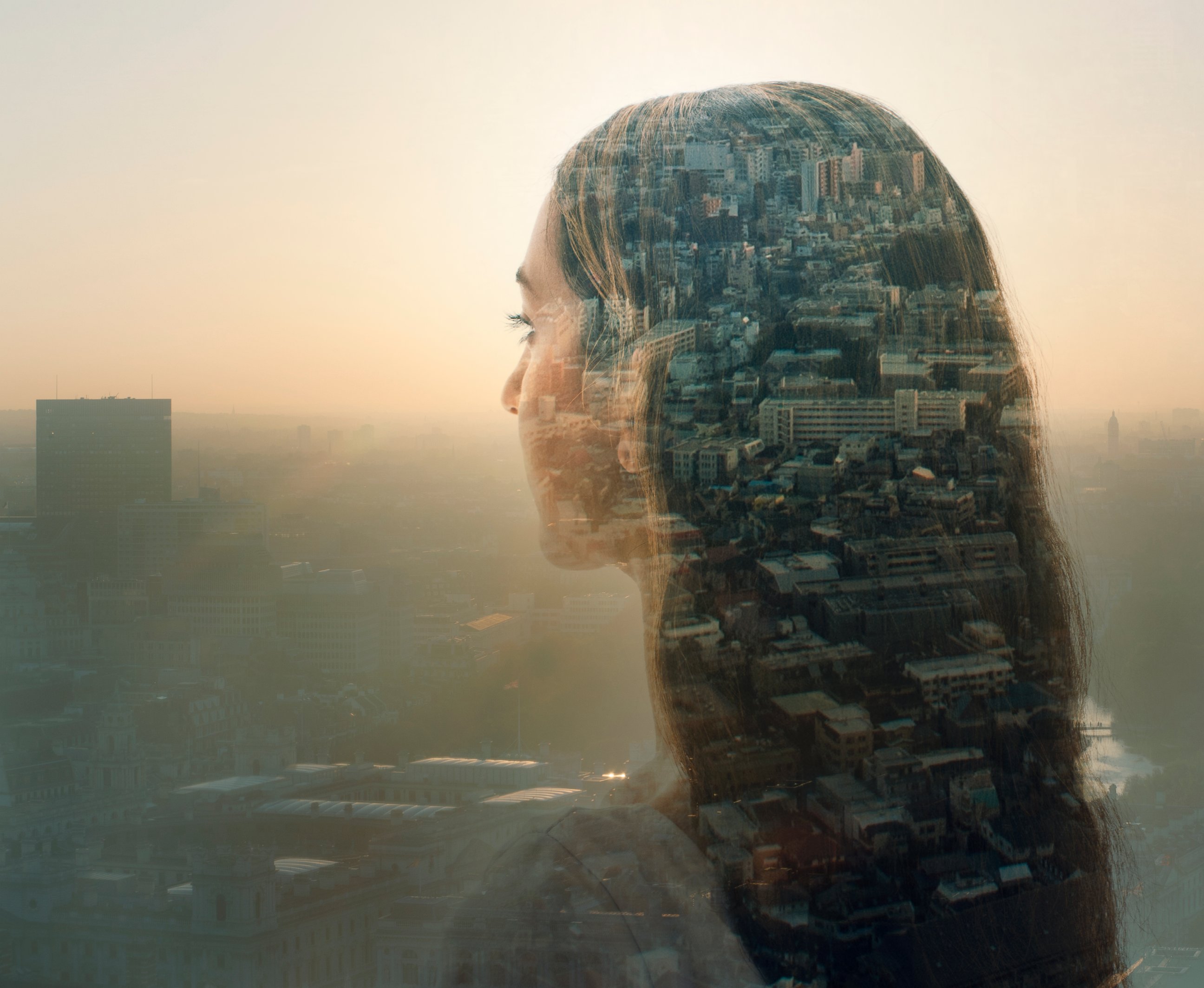 PHOTO: Double exposure photography will develop digitally. 