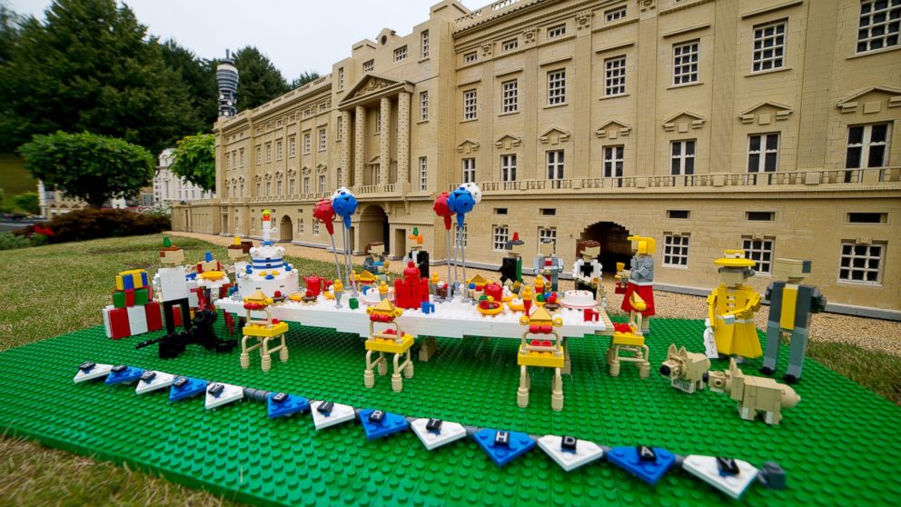 Legoland Windsor hosts a first birthday party for Prince George of Cambridge on July 21, 2014 in Windsor, England.