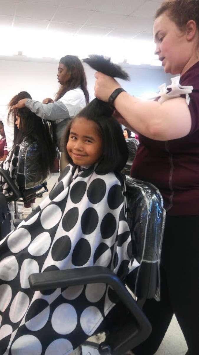 PHOTO: Daniel, a kindergarten student, was inspired to donate his hair after his sister Rachel, 7, donated nearly 18 inches of her own hair last year.