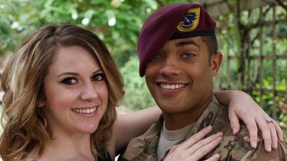 PHOTO: Britt Harris, 26, found out she was pregnant just before her husband, U.S. Army Specialist Chris Harris, died in Afghanistan.