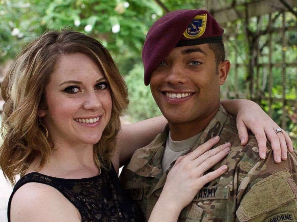 PHOTO: Britt Harris, 26, found out she was pregnant just before her husband, U.S. Army Specialist Chris Harris, died in Afghanistan.