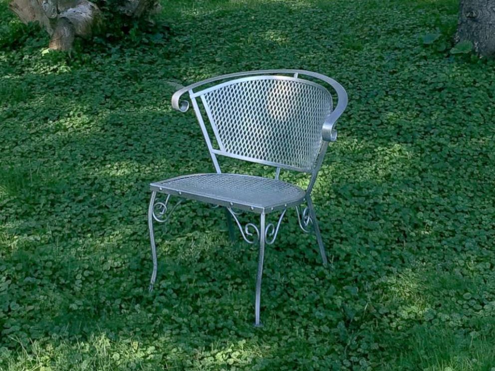 PHOTO: This chair was left in Harvey Djerf's neighborhood in Plymouth, Minnesota.