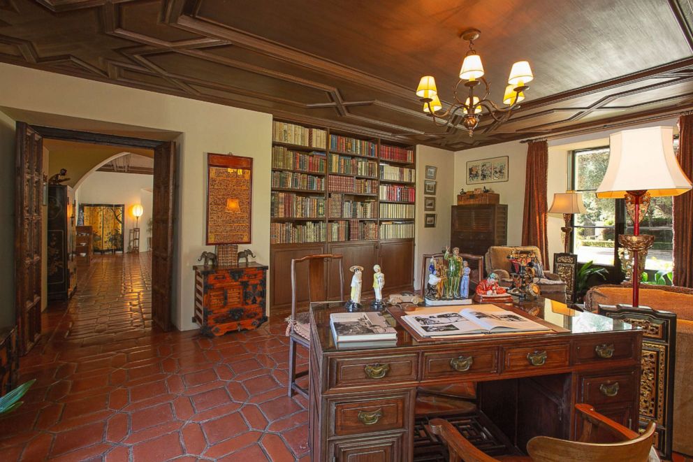 PHOTO: The study of the home featured in "The Holiday" is shown here.