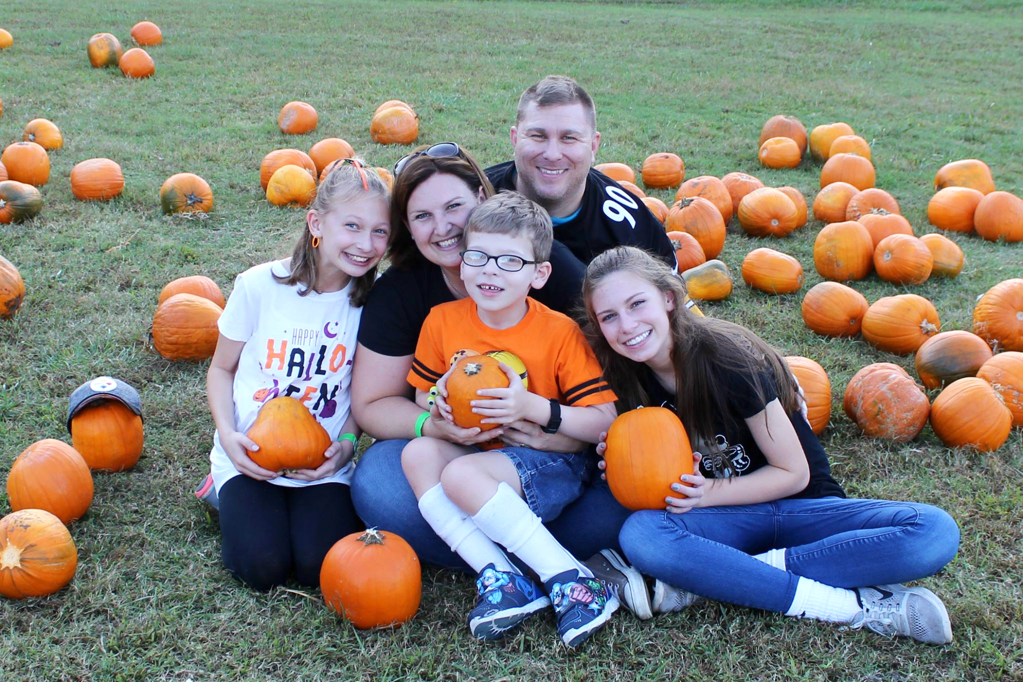 PHOTO: Jackson Mcilroy, 7, photographed with his parents, Shawn and Aimee Mcilroy, and his sisters, Kara Mcilroy, 14 and Maggie Mcilroy, 11. 